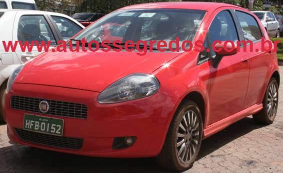 Novo Flagra do Fiat Punto Sporting 1.8 16V E.torQ - Autos Segredos