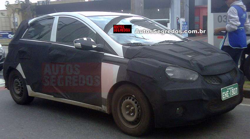 Leitor flagra o Hyundai HB em testes no Brasil