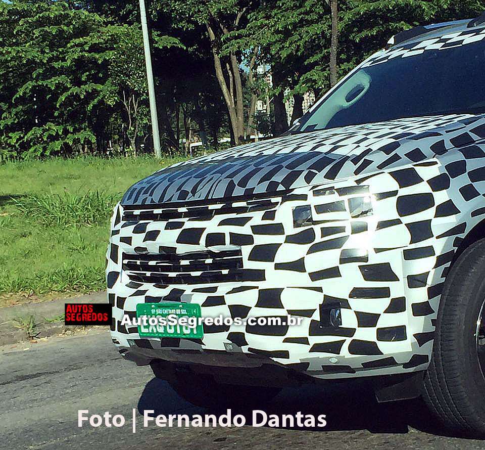 Chevrolet S10 e Trailblazer já rodam camufladas no Brasil - Prisma