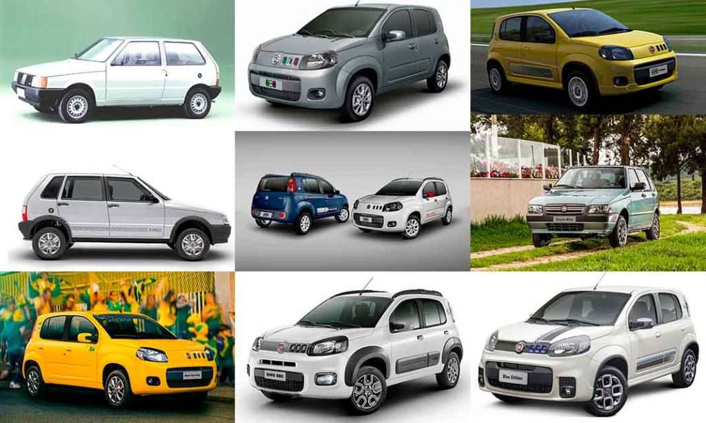Veja a lista dos 10 carros mais baratos do Brasil - Fiat Uno Mille