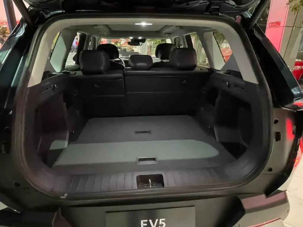 porta-malas do Novo Kia EV5 2025