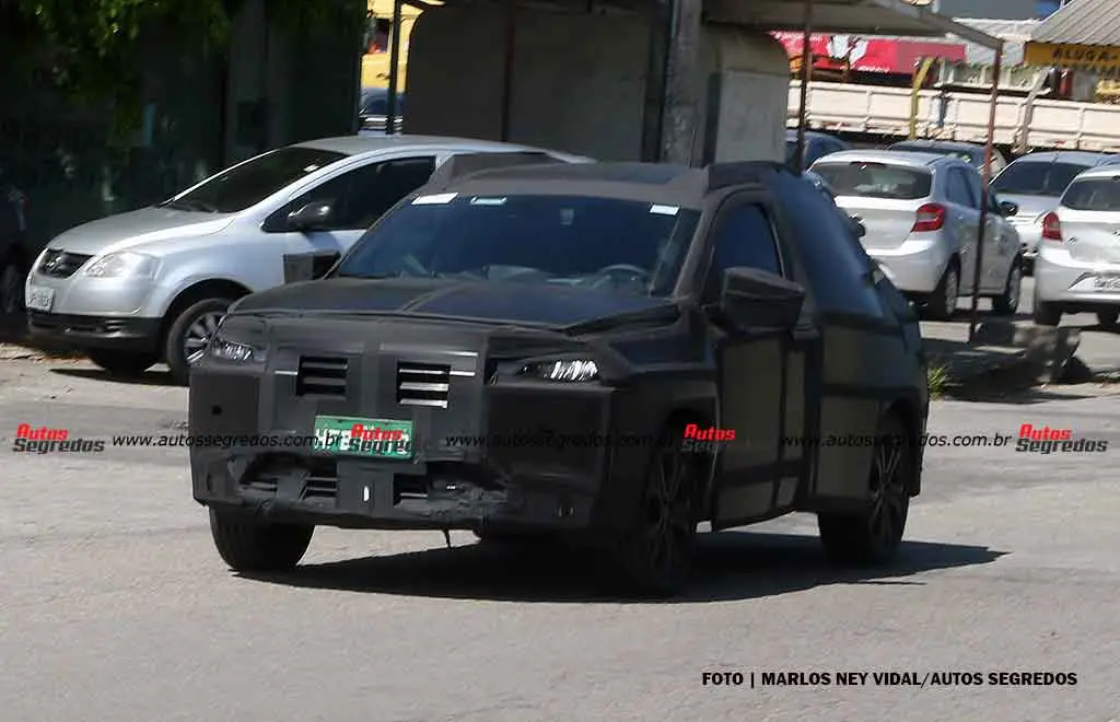 SUV do Projeto 363 (Argo) roda com peças e carroceria definitiva